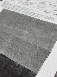 OS2833 Linen Gauze Dyed With Persimmon And Charcoal[Textile / Fabric] SHIBAYA Sub Photo