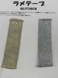 GLIT38CK Polyester Glitter Tape 2.5mm Thick 38mm Wide[Ribbon Tape Cord] Sub Photo