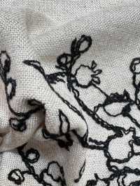 KCL524-D2896 Rayon Linen Canvas Lace[Textile / Fabric] Uni Textile(Komon Studio) Sub Photo