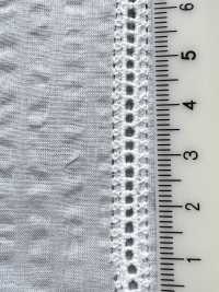 8026-865-1 Miracle Wave On Embroidered Stripes[Textile / Fabric] HOKKOH Sub Photo