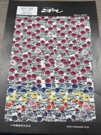 KTS7102 Broadcloth Bonbon Hana Print[Textile / Fabric] Sub Photo