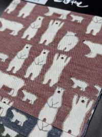 KTS7108 Twill Banzai Polar Bear Print[Textile / Fabric] Sub Photo