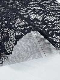 KKF8455-W-D1 Polyester Grand Raschel Lace Wide Width[Textile / Fabric] Uni Textile(Komon Studio) Sub Photo