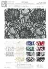 KKF8468S One-ear Scala Ny/Ry Lamé Cord Lace
