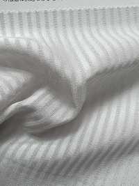 KKF7430-58-D2 Pinstripe Wide Width Georgette[Textile / Fabric] Uni Textile(Komon Studio) Sub Photo