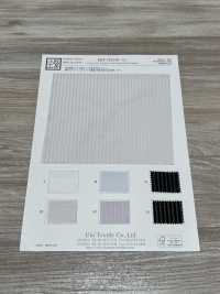 KKF7430-58-D2 Pinstripe Wide Width Georgette[Textile / Fabric] Uni Textile(Komon Studio) Sub Photo