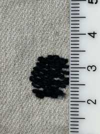 ON43698ID Linen Linen Denim-like Embroidery 4 Inch Dot (Indigo Style)[Textile / Fabric] Oharayaseni Sub Photo