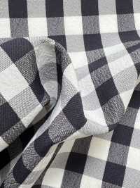 KKF1940CD-W-D2 Wide Width Seersucker Check[Textile / Fabric] Uni Textile(Komon Studio) Sub Photo