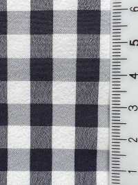 KKF1940CD-W-D2 Wide Width Seersucker Check[Textile / Fabric] Uni Textile(Komon Studio) Sub Photo