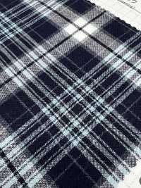 SB94278-OG 40/- Blue Check[Textile / Fabric] SHIBAYA Sub Photo