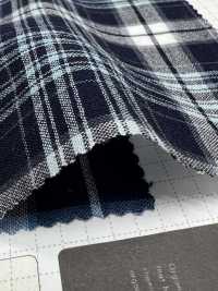 SB94278-OG 40/- Blue Check[Textile / Fabric] SHIBAYA Sub Photo