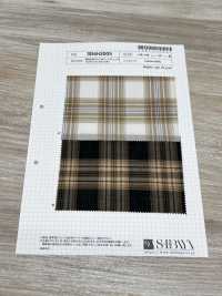SB4H3005 Cotton Yarn-dyed Voile Lawn Check[Textile / Fabric] SHIBAYA Sub Photo