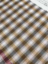 35524 32 Single Thread Cotton Dobby Ombre Check[Button] SUNWELL Sub Photo