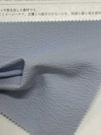 KKF8588-W-D1 Seersucker Stretch Wide Width[Textile / Fabric] Uni Textile(Komon Studio) Sub Photo
