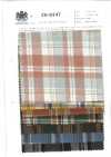 CH-6347 Vintage Napped Twill Check