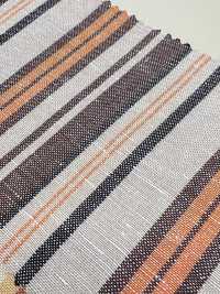A-8032 Rayon Linen Multi-stripe[Textile / Fabric] ARINOBE Sub Photo
