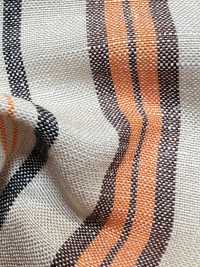 A-8032 Rayon Linen Multi-stripe[Textile / Fabric] ARINOBE Sub Photo