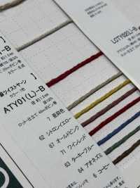 ATY01(L)-B Linen Twisted Yarn String 1.3MM[Ribbon Tape Cord] Cordon Sub Photo