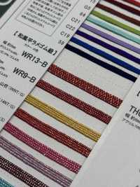 WR9-B Japanese Style Flat Glitter Elastic Cord 4MM[Elastic Band] Cordon Sub Photo