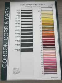 AC3222B Acrylic Cord 8MM[Ribbon Tape Cord] Cordon Sub Photo