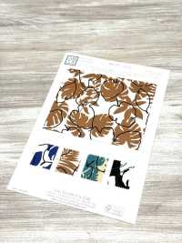 KCP307-DK525 30x40 Butcher Print[Textile / Fabric] Uni Textile(Komon Studio) Sub Photo