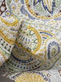 KCP807MWL-DK-35 Cotton 80 Lawn Miracle Wave Liberty Print Charlie's Paisley[Textile / Fabric] Uni Textile(Komon Studio) Sub Photo
