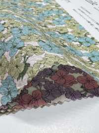 KCP807MWL-DK-12 Cotton 80 Lawn Miracle Wave Liberty Print Suzanne[Textile / Fabric] Uni Textile(Komon Studio) Sub Photo