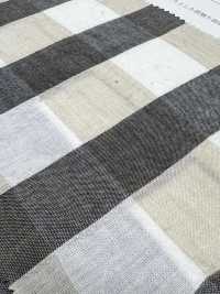 KKC907-D1 Cotton Tencel Yarn Dyed Shirring Check[Textile / Fabric] Uni Textile(Komon Studio) Sub Photo