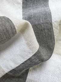 KKC907-D1 Cotton Tencel Yarn Dyed Shirring Check[Textile / Fabric] Uni Textile(Komon Studio) Sub Photo