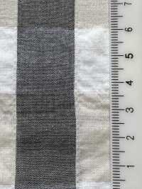 KKC907-D1 Cotton Tencel Yarn Dyed Shirring Check[Textile / Fabric] Uni Textile(Komon Studio) Sub Photo