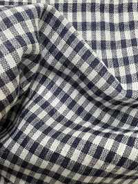 KKC908-DC-1 Cotton Tencel Yarn Dyed Shirring[Textile / Fabric] Uni Textile(Komon Studio) Sub Photo