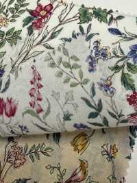 28108 60sローン 小鳥小花柄プリント[Textile / Fabric] SUNWELL Sub Photo