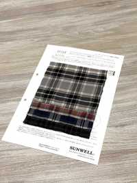 35518 fuwa.テンセル(TM)モダール繊維/コットン シャーリングチェック[Textile / Fabric] SUNWELL Sub Photo