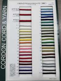 ACT01(M) Acrylic Twisted Cord 4mm[Ribbon Tape Cord] Cordon Sub Photo