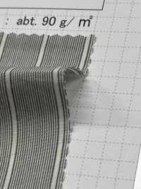 SB71600 Extra-long Staple Cotton 70/1 Typewriter Cloth Stripe[Textile / Fabric] SHIBAYA Sub Photo