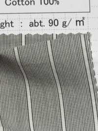 SB71600 Extra-long Staple Cotton 70/1 Typewriter Cloth Stripe[Textile / Fabric] SHIBAYA Sub Photo