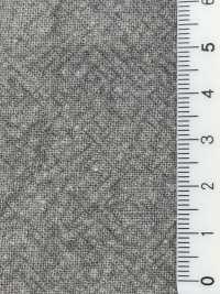 OS2509 L1/40 Linen, Charcoal And Persimmon Dye[Textile / Fabric] SHIBAYA Sub Photo