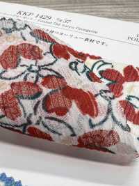 KKP1429-D37 75d Yoryu Georgette[Textile / Fabric] Uni Textile(Komon Studio) Sub Photo