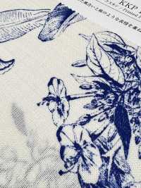 KKP1887-D99 Linen-like Sharkskin[Textile / Fabric] Uni Textile(Komon Studio) Sub Photo