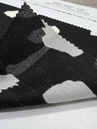 KKP1887-D27 Linen-like Sharkskin[Textile / Fabric] Uni Textile(Komon Studio) Sub Photo
