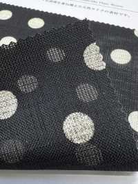KKP1887-D66 Linen-like Sharkskin[Textile / Fabric] Uni Textile(Komon Studio) Sub Photo