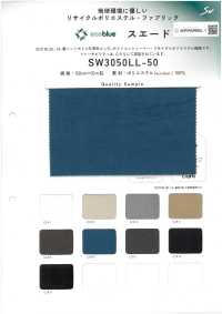 SW3050LL-50 ECO BLUE® Suede[Textile / Fabric] Sanwa Fibers Sub Photo