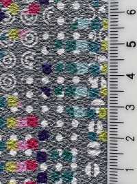 KKP2338-D521A Chirimen Chirimen®[Textile / Fabric] Uni Textile(Komon Studio) Sub Photo