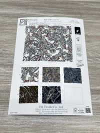 KKP2338-DB-276 Chirimen Chirimen®[Textile / Fabric] Uni Textile(Komon Studio) Sub Photo