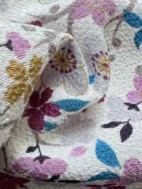 KKP2338-DHM-108 Futako Chirimen Multicolor Print[Textile / Fabric] Uni Textile(Komon Studio) Sub Photo