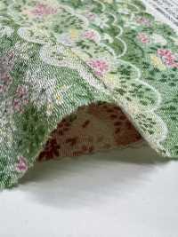 KKP2338-D-KUMONIHANA Futako Chirimen Clouds And Flowers[Textile / Fabric] Uni Textile(Komon Studio) Sub Photo