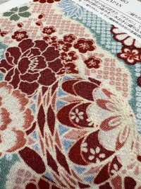 KKP2338-D-HANAZUKUSI Futako Chirimen Flowers[Textile / Fabric] Uni Textile(Komon Studio) Sub Photo