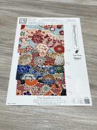KKP2338-D-HANAZUKUSI Futako Chirimen Flowers[Textile / Fabric] Uni Textile(Komon Studio) Sub Photo