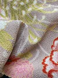 KKP2338-D-HANAMIYABI Futako Chirimen Hana Miyabi[Textile / Fabric] Uni Textile(Komon Studio) Sub Photo