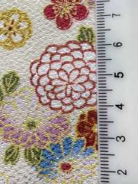 KKP2338-D-HANAKOMATI Futako Chirimen Hanakomachi[Textile / Fabric] Uni Textile(Komon Studio) Sub Photo